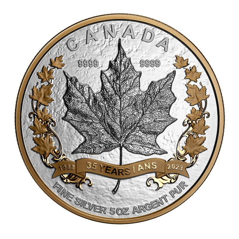 Image for 2023 $50 Fine Silver Coin - 35th Anniversary of the SML from TD Precious Metals